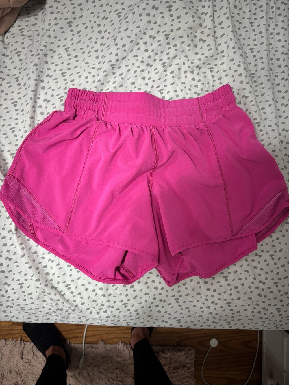 lululemon athletica Bright Pink Athletic Shorts
